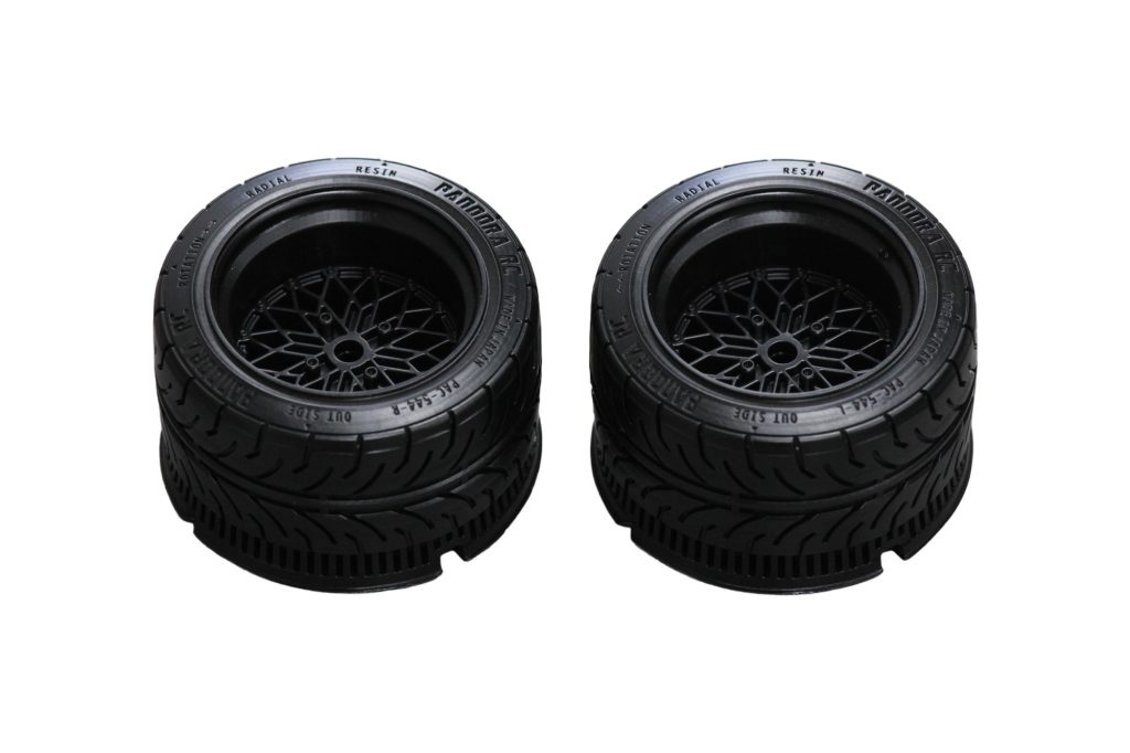 Display Small diameter Wheel & Tire GLOW STAR 2pieces (STAR ROAD official approval)